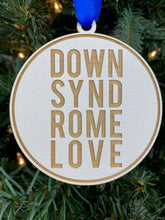Down Syndrome Love Ornament