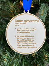 Down Syndrome Definition Ornament