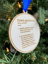 Down Syndrome Definition Ornament