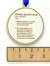Down Syndrome Definition Ornament